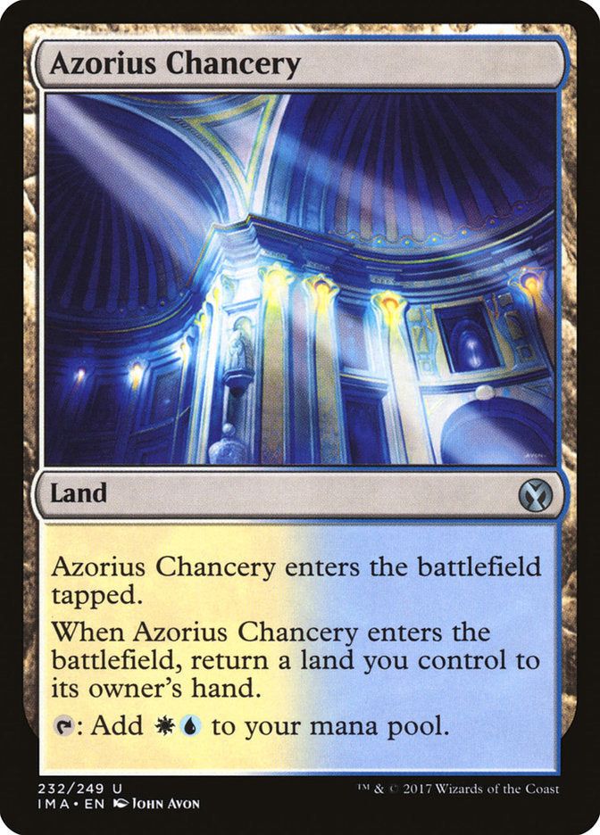 Azorius Chancery [Iconic Masters] | Total Play