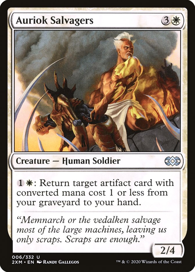 Auriok Salvagers [Double Masters] | Total Play