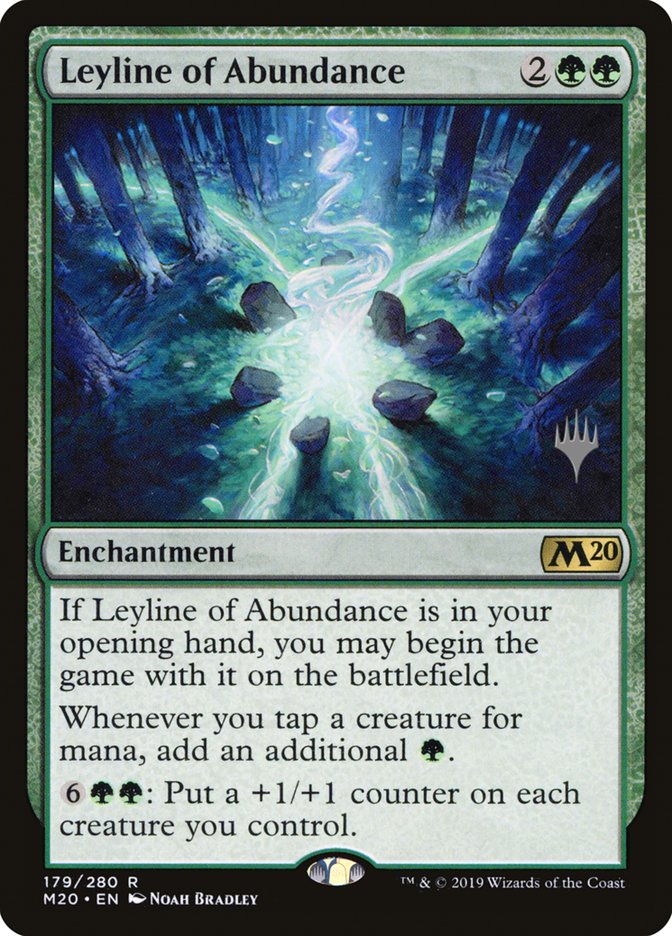 Leyline of Abundance (Promo Pack) [Core Set 2020 Promos] | Total Play