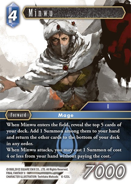 Minwu [Opus VI] | Total Play