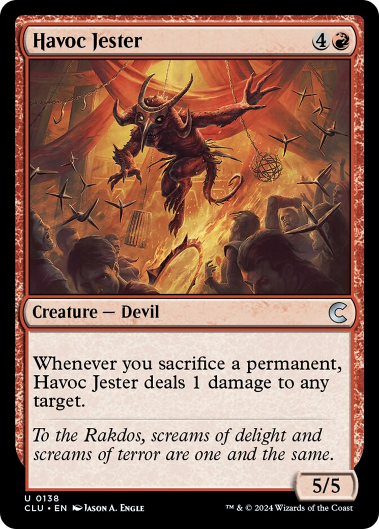 Havoc Jester [Ravnica: Clue Edition] | Total Play