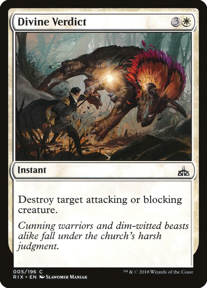 Divine Verdict [Rivals of Ixalan] | Total Play