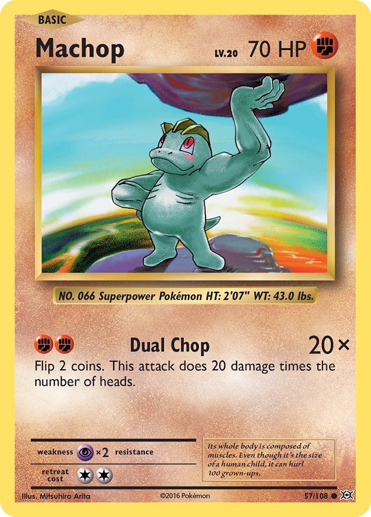 Machop (57/108) [XY: Evolutions] | Total Play