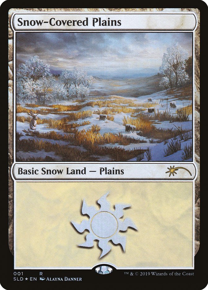Snow-Covered Plains (001) [Secret Lair Drop Series] | Total Play