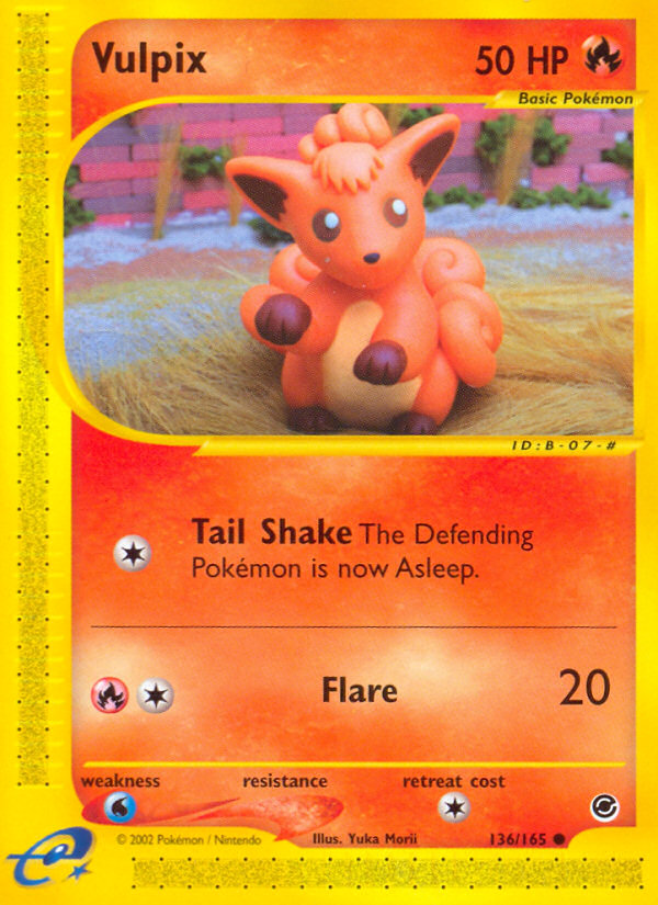 Vulpix (136/165) [Expedition: Base Set] | Total Play