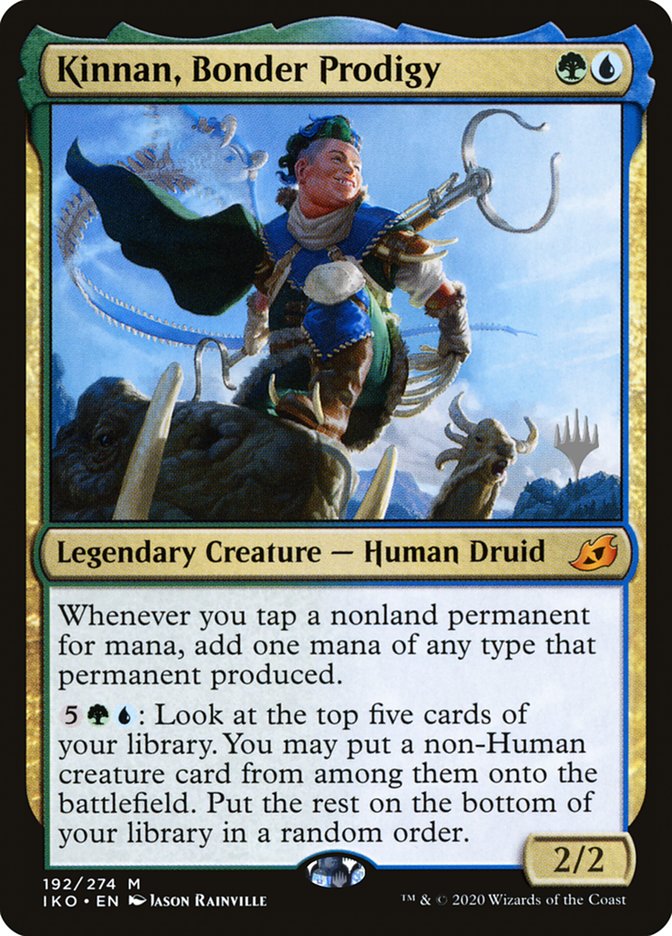 Kinnan, Bonder Prodigy (Promo Pack) [Ikoria: Lair of Behemoths Promos] | Total Play