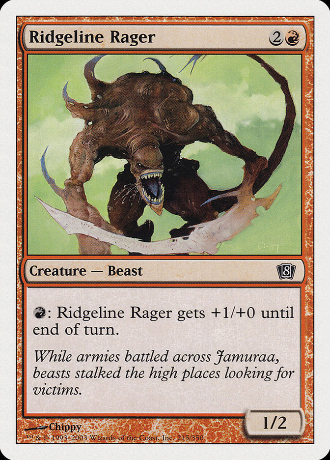 Ridgeline Rager [Eighth Edition] | Total Play