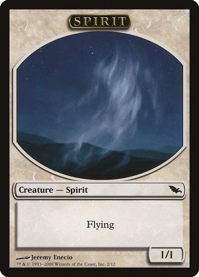 Spirit Token [Shadowmoor Tokens] | Total Play