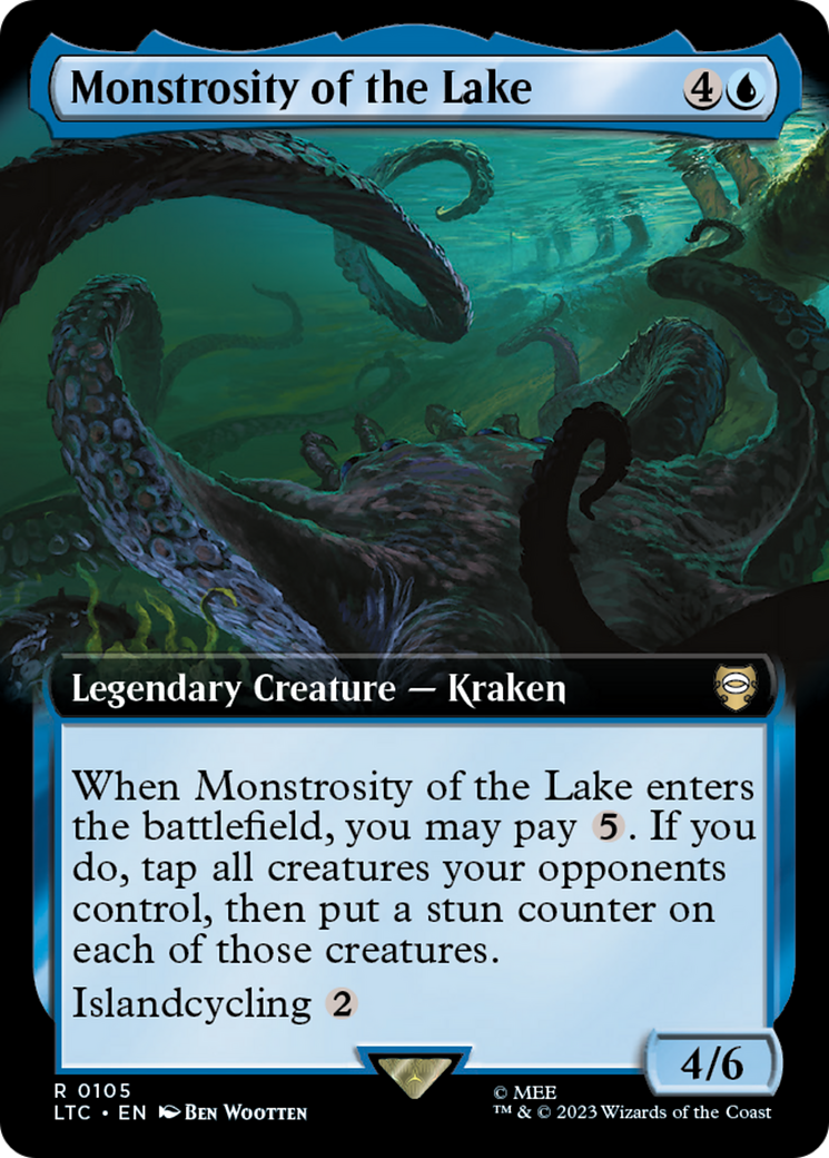 Monstrosity of the Lake (Extended Art) [The Lord of the Rings: Tales of Middle-Earth Commander] | Total Play