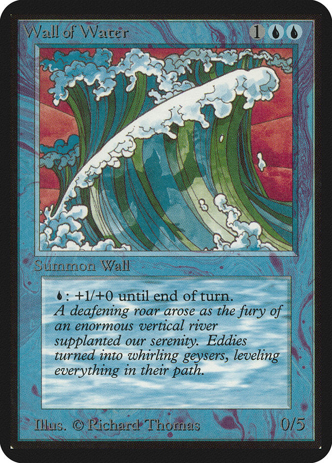 Wall of Water [Alpha Edition] | Total Play