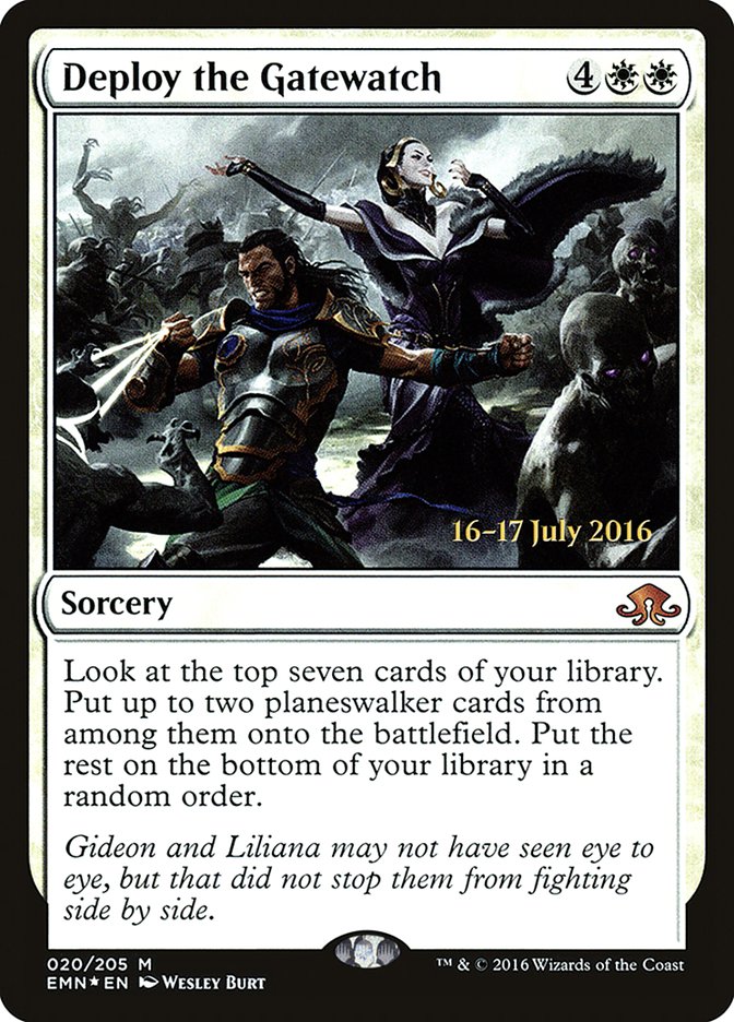 Deploy the Gatewatch [Eldritch Moon Prerelease Promos] | Total Play