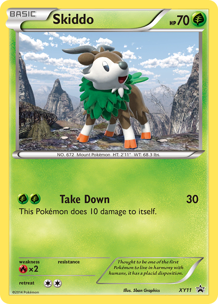 Skiddo (XY11) [XY: Black Star Promos] | Total Play