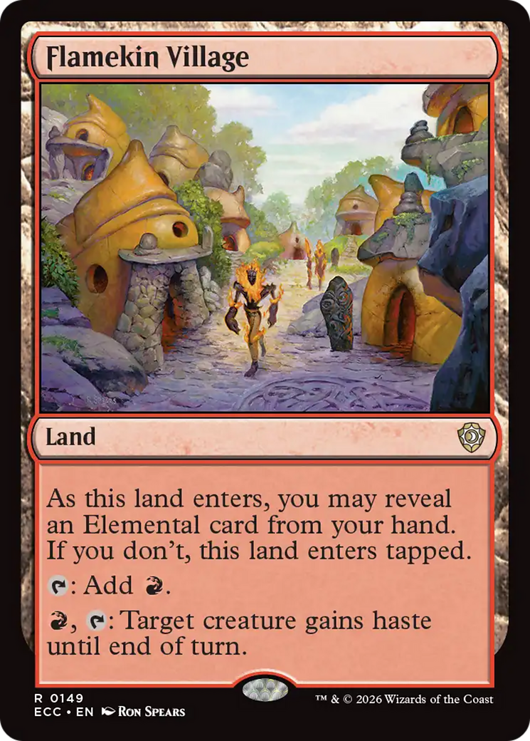 Flamekin Village [Lorwyn Eclipsed Commander] | Total Play