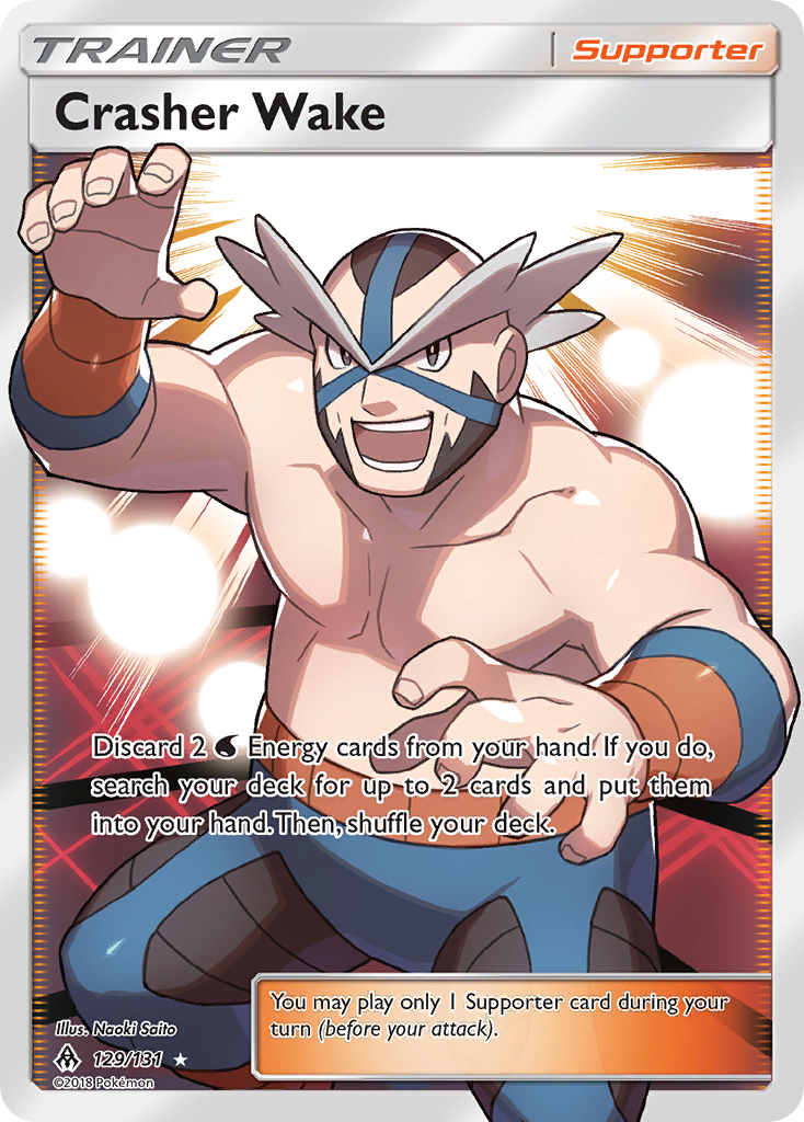 Crasher Wake (129/131) [Sun & Moon: Forbidden Light] | Total Play