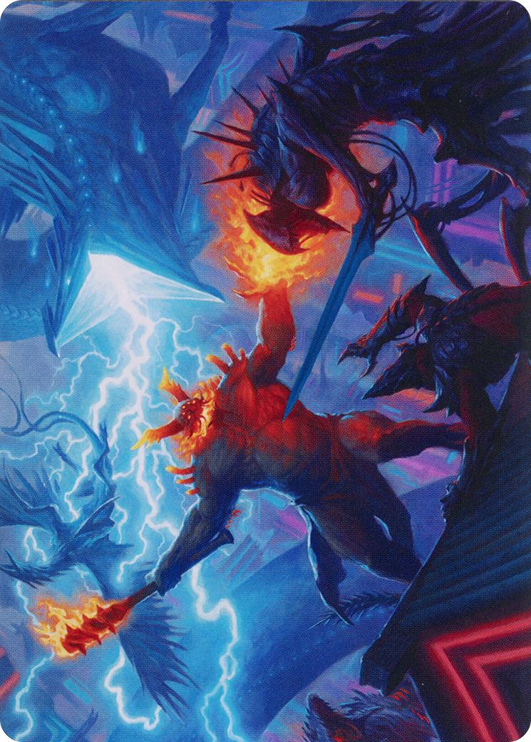 Hidetsugu and Kairi Art Card [March of the Machine Art Series] | Total Play