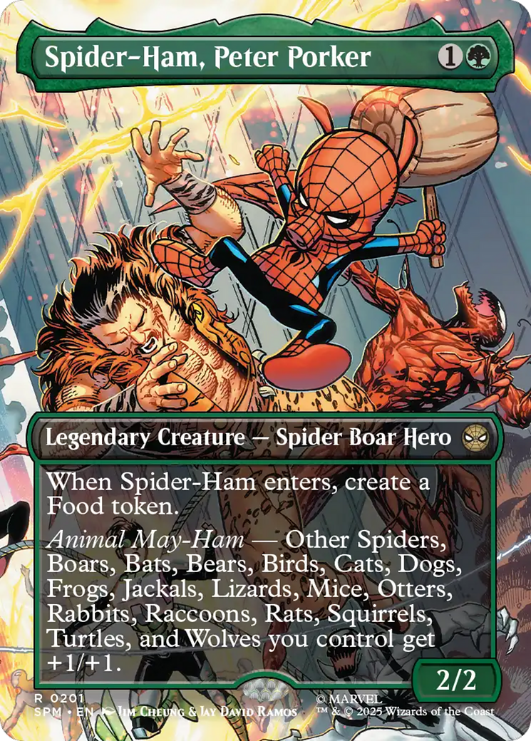 Spider-Ham, Peter Porker (Borderless) [Marvel's Spider-Man] | Total Play