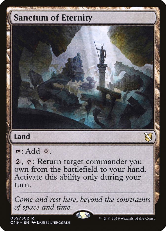 Sanctum of Eternity [Commander 2019] | Total Play