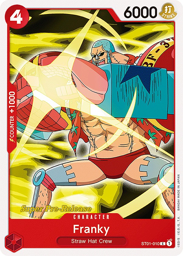 Franky [Super Pre-Release Starter Deck: Straw Hat Crew] | Total Play