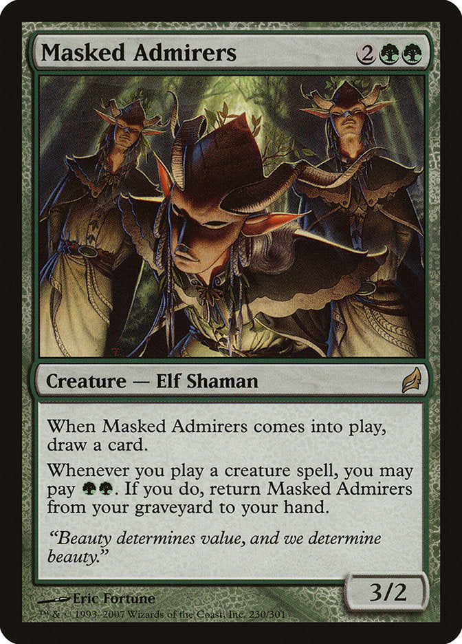 Masked Admirers [Lorwyn] | Total Play