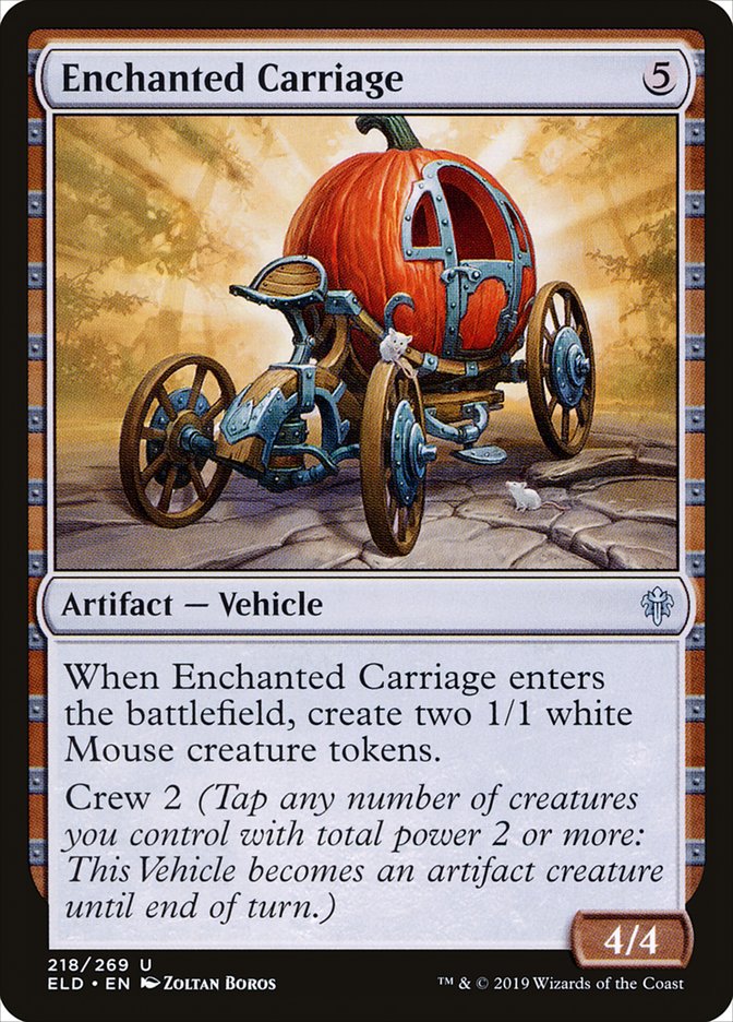Enchanted Carriage [Throne of Eldraine] | Total Play