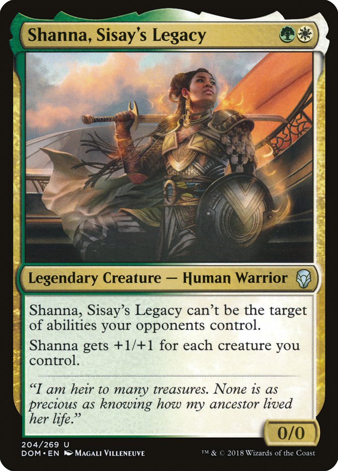 Shanna, Sisay's Legacy [Dominaria] | Total Play