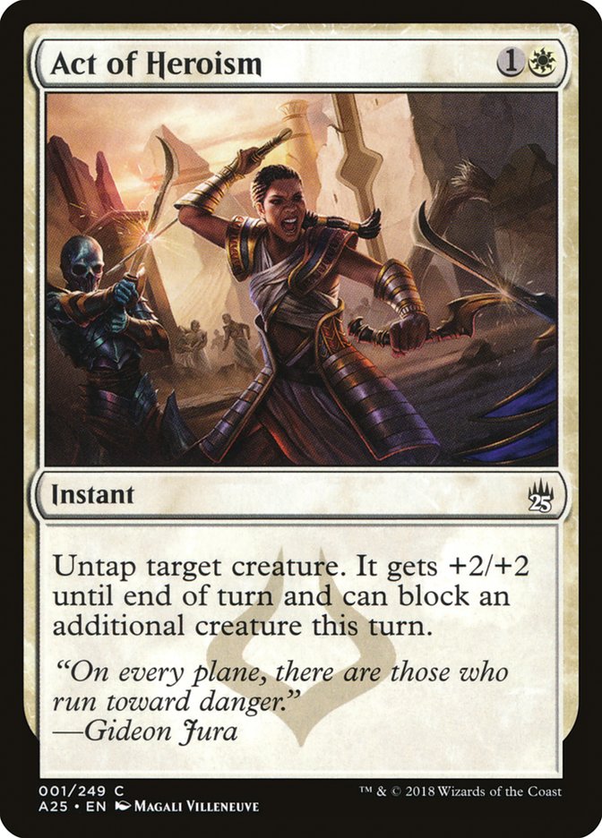Act of Heroism [Masters 25] | Total Play