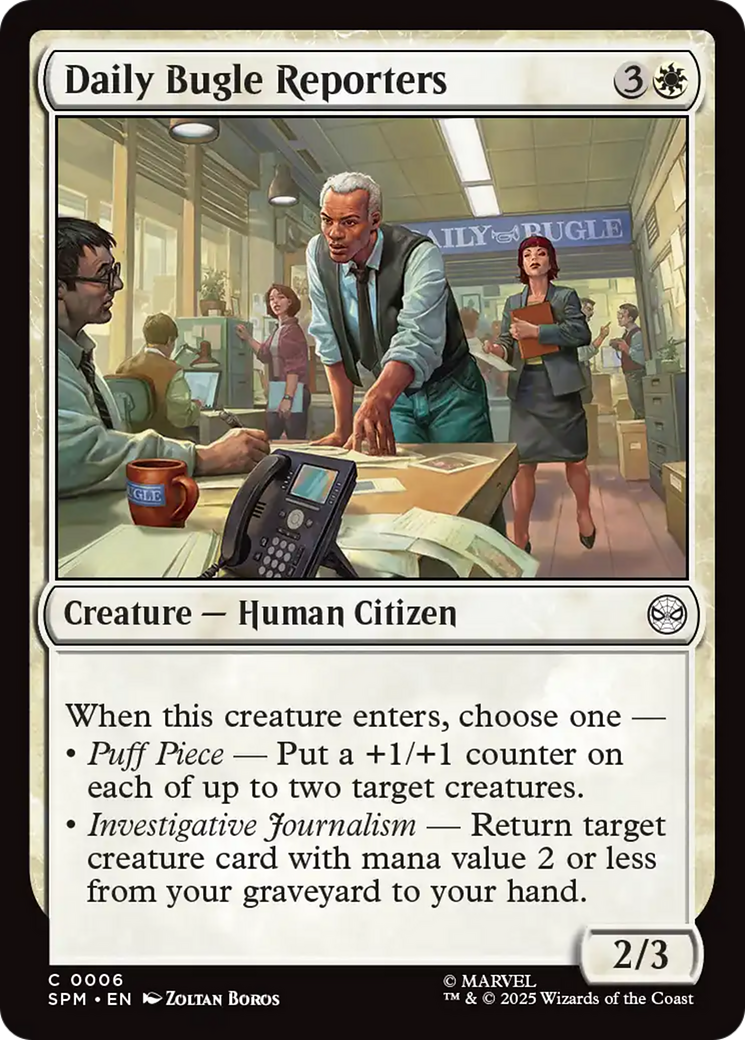Daily Bugle Reporters [Marvel's Spider-Man] | Total Play