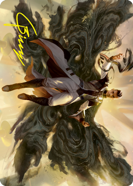 Arrogant Poet Art Card (Gold-Stamped Signature) [Strixhaven: School of Mages Art Series] | Total Play
