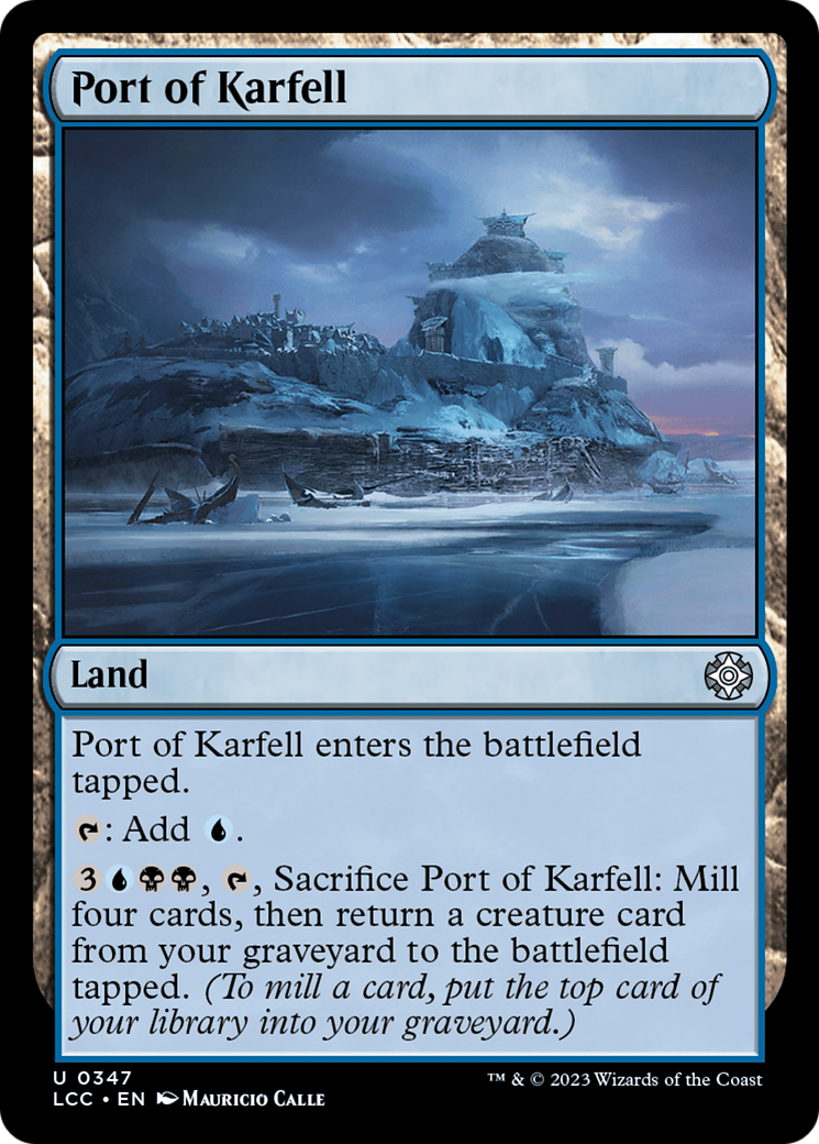 Port of Karfell [The Lost Caverns of Ixalan Commander] | Total Play