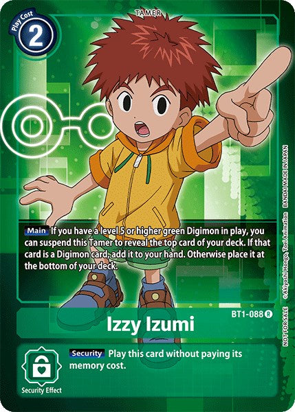 Izzy Izumi [BT1-088] (Official Tournament Pack Vol.3) [Release Special Booster Promos] | Total Play