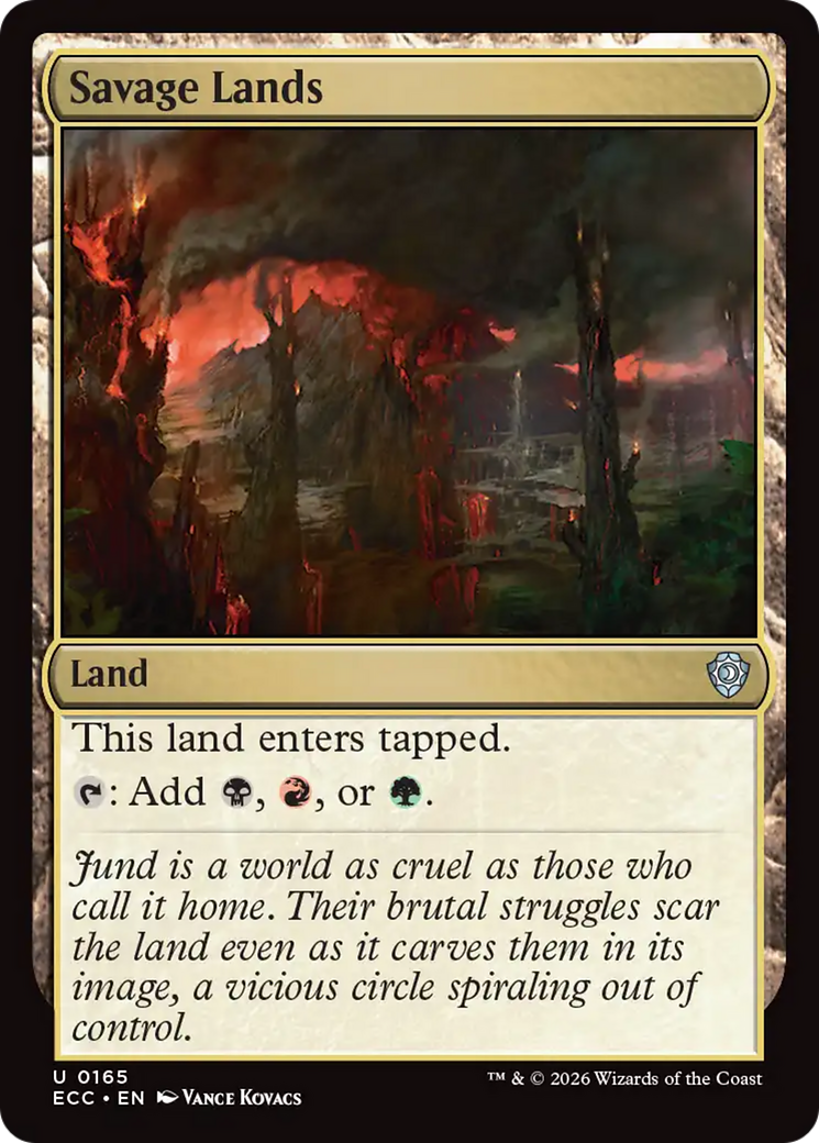 Savage Lands [Lorwyn Eclipsed Commander] | Total Play