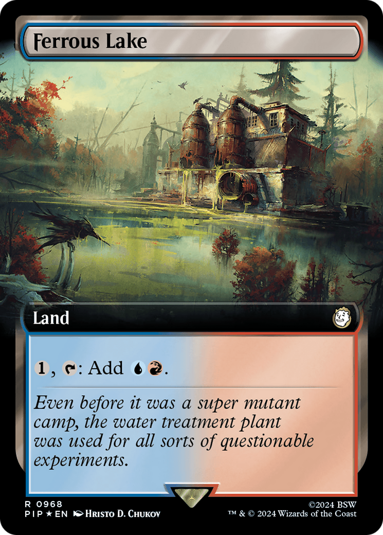 Ferrous Lake (Extended Art) (Surge Foil) [Fallout] | Total Play