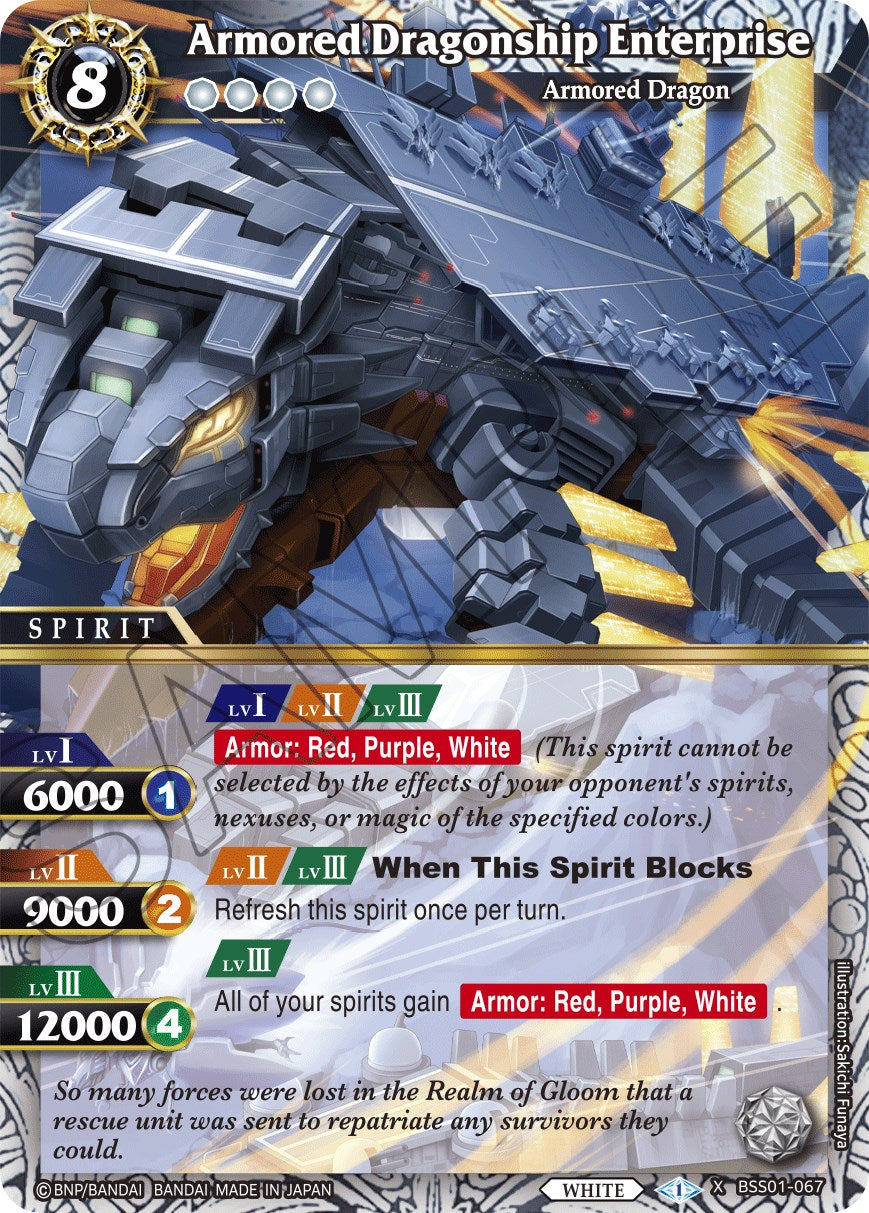 Armored Dragonship Enterprise (BSS01-067) [Dawn of History] | Total Play