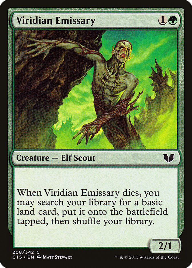 Viridian Emissary [Commander 2015] | Total Play