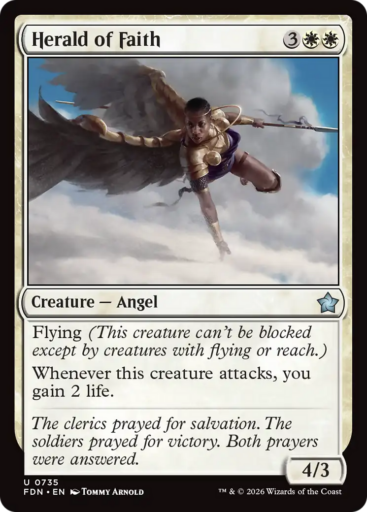Herald of Faith (0735) [Foundations] | Total Play