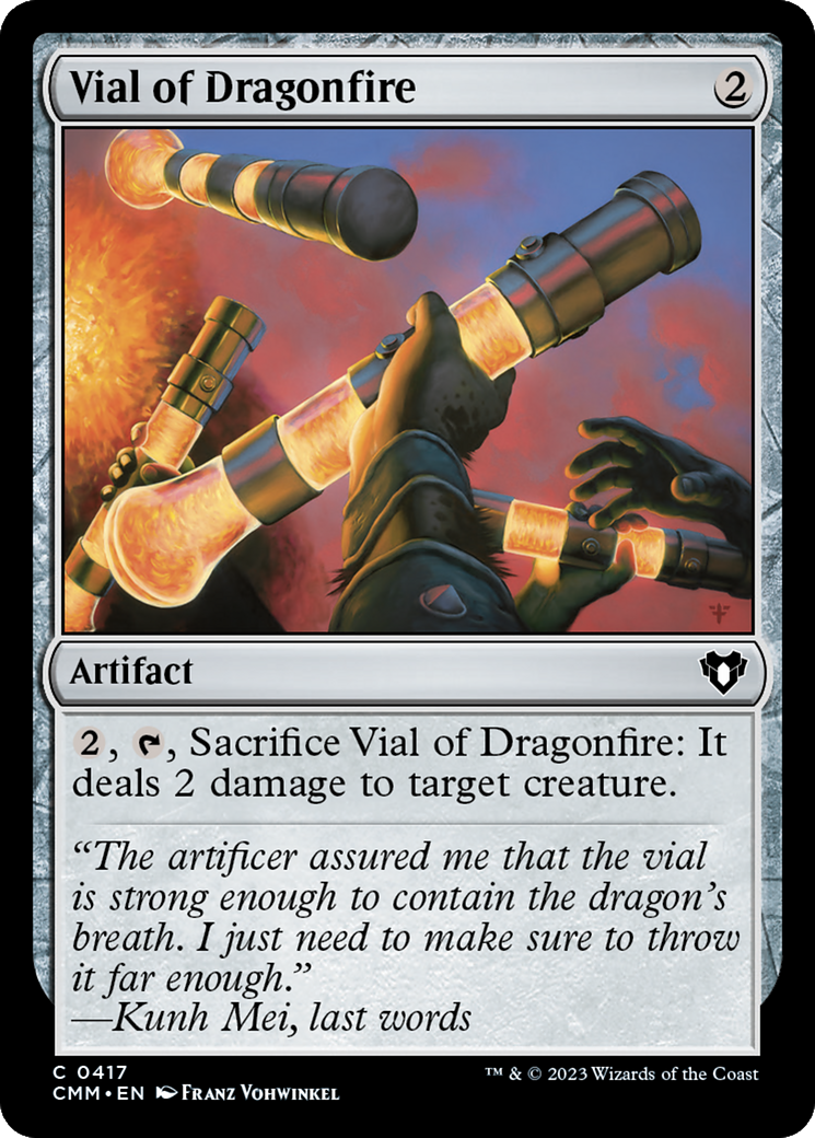 Vial of Dragonfire [Commander Masters] | Total Play