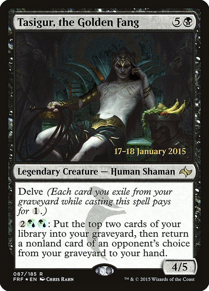 Tasigur, the Golden Fang [Fate Reforged Prerelease Promos] | Total Play