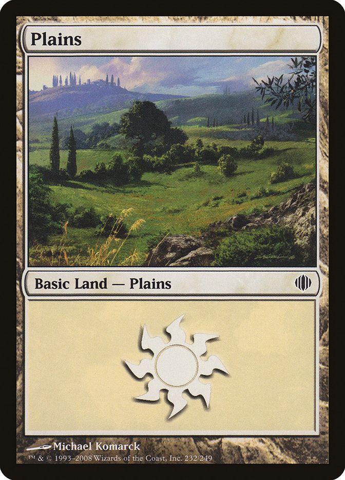 Plains (232) [Shards of Alara] | Total Play