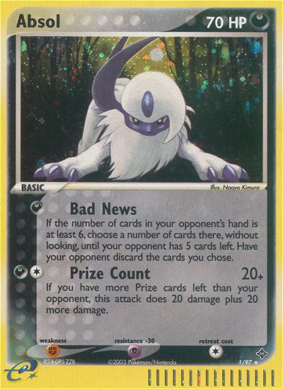 Absol (1/97) [EX: Dragon] | Total Play
