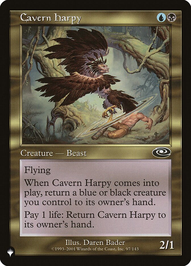 Cavern Harpy [The List] | Total Play