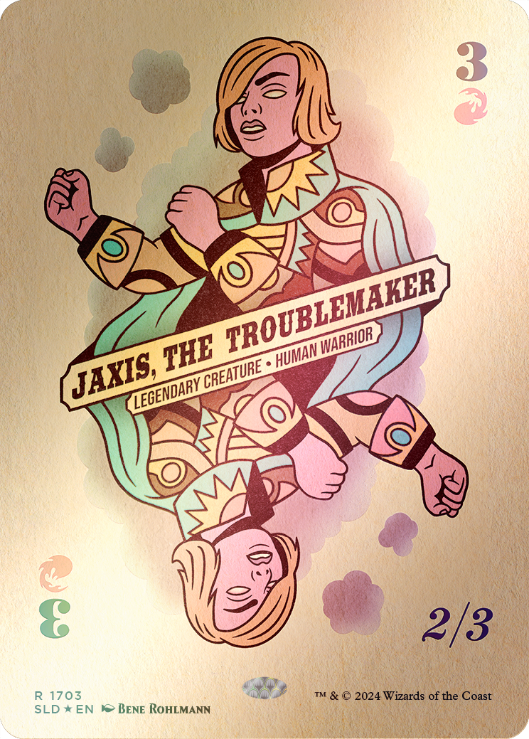 Jaxis, the Troublemaker (Rainbow Foil) [Secret Lair Drop Series] | Total Play