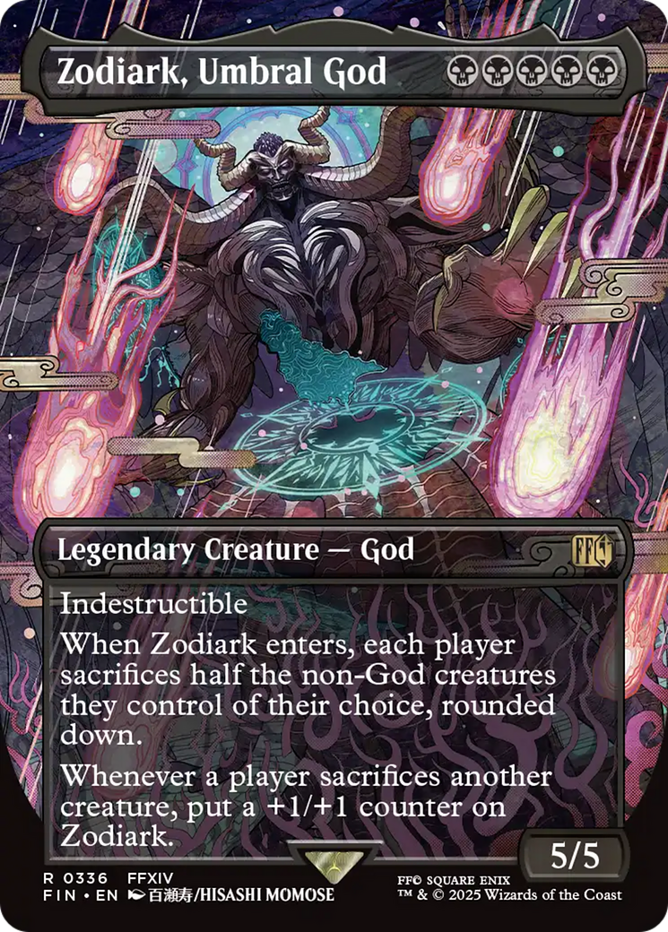 Zodiark, Umbral God (Borderless) [FINAL FANTASY] | Total Play