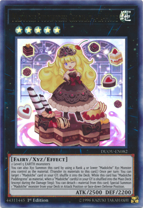 Madolche Puddingcess Chocolat-a-la-Mode [DUOV-EN082] Ultra Rare | Total Play