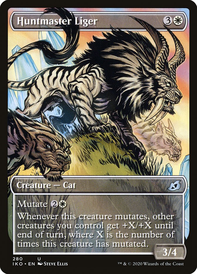Huntmaster Liger (Showcase) [Ikoria: Lair of Behemoths] | Total Play