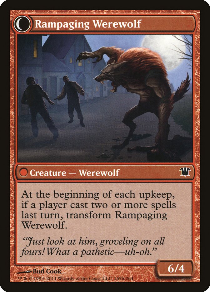 Tormented Pariah // Rampaging Werewolf [Innistrad] | Total Play