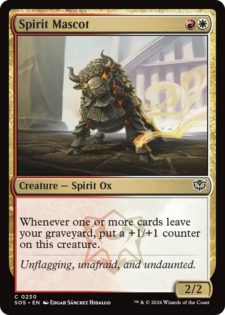 Spirit Mascot [Secrets of Strixhaven] | Total Play
