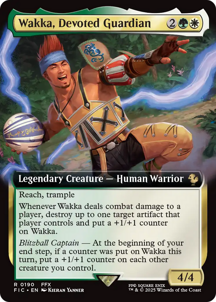 Wakka, Devoted Guardian (Extended Art) [FINAL FANTASY Commander] | Total Play