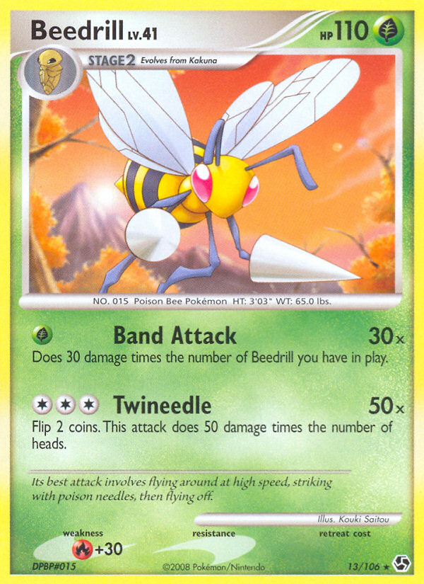 Beedrill (13/106) [Diamond & Pearl: Great Encounters] | Total Play