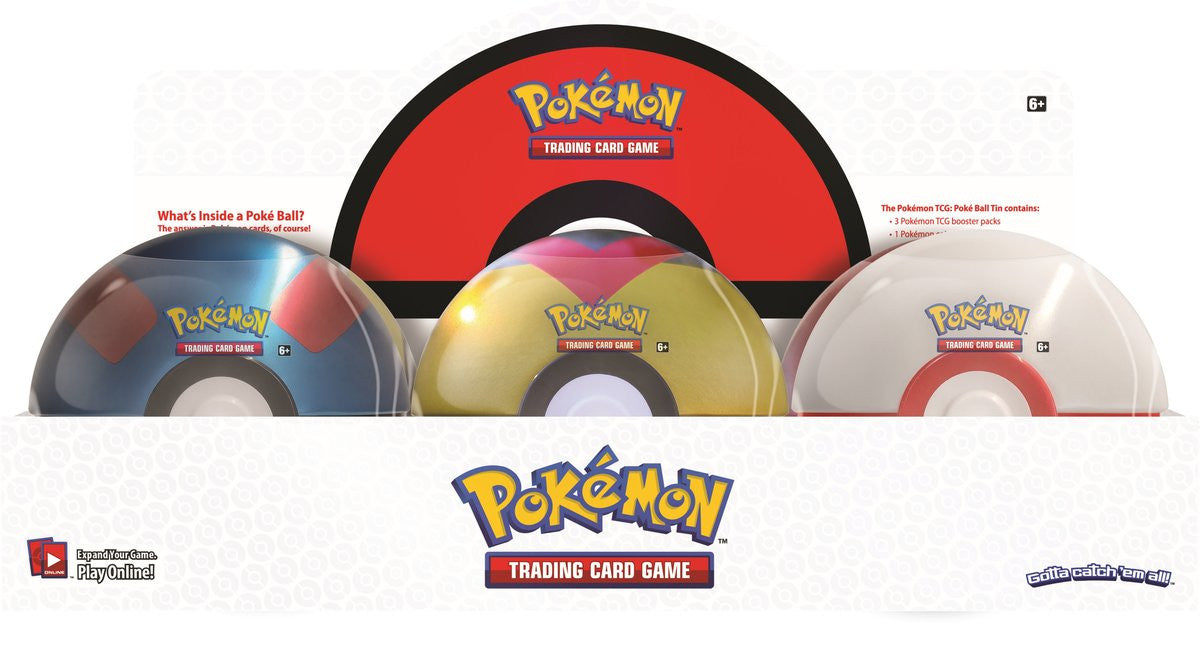 Poke Ball Tin Display (Spring 2019) | Total Play