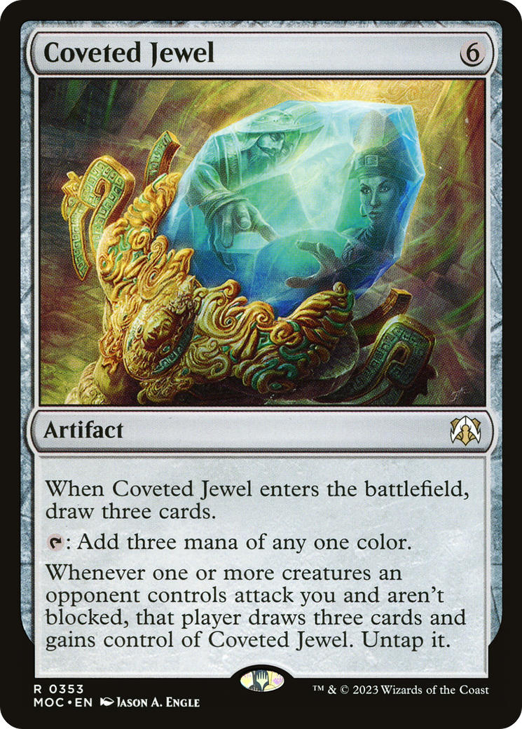 Coveted Jewel (Ripple Foil) [Modern Horizons 3 Commander] | Total Play